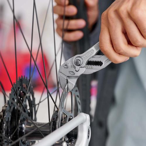 Knipex Pliers Wrench Plastic Coated Chrome-plated 180mm 86 03 180
